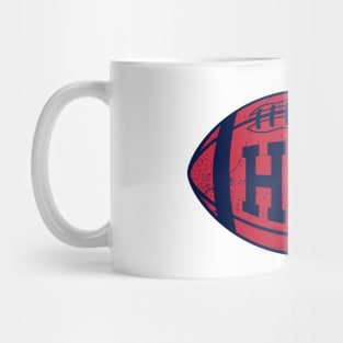 HOU Retro Football - White Mug